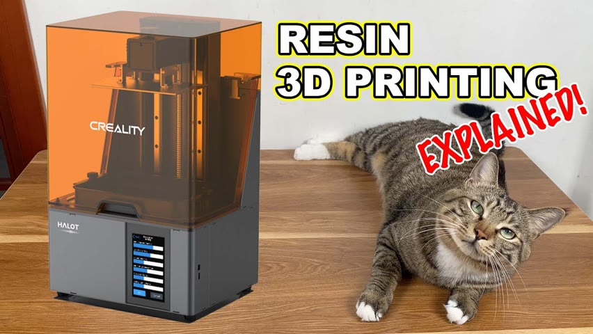 Resin 3D Printing Explained in 30 Seconds! 🤩