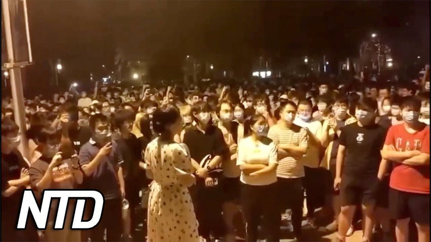 20220601a - Eskalerande studentprotester trendar i Kina - export