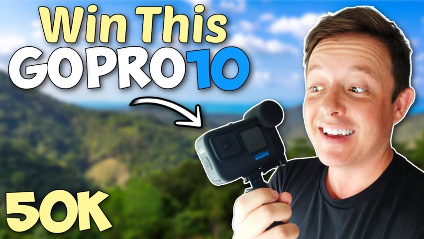 WIN this GoPro 10 📷 by watching this video... (50k Giveaway)