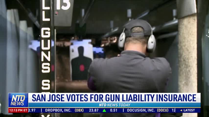 San Jose Votes For Gun Liability Insurance