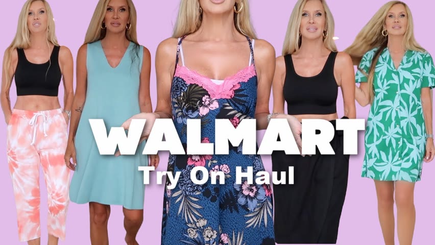 Walmart Try On Haul~ SUMMER Style & Sleepwear