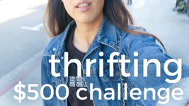 Thrifting to Resell Haul in Los Angeles: $500 Challenge | #2017FlipChallenge