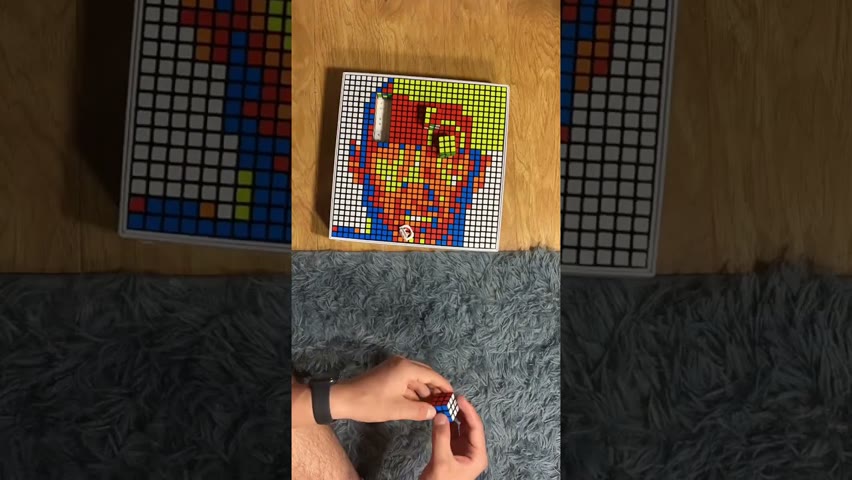 Kobe Bryant Rubik’s Cube Art 💜💛