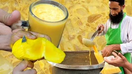 Mango Juice | Fresh Ice Mango Milkshake | Refreshing Summer Drink of Karachi Pakistan