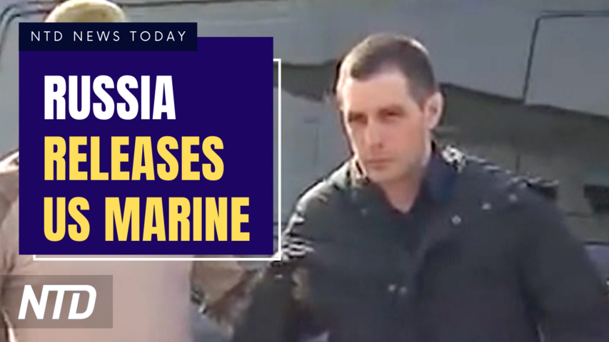 Russia Releases US Marine in Prisoner Exchange; Russia Cuts Gas to 2 EU Countries | NTD