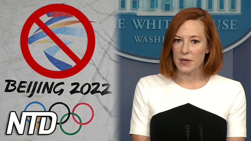USA kommer inte skicka tjänstemän till OS i Peking | NTD NYHETER