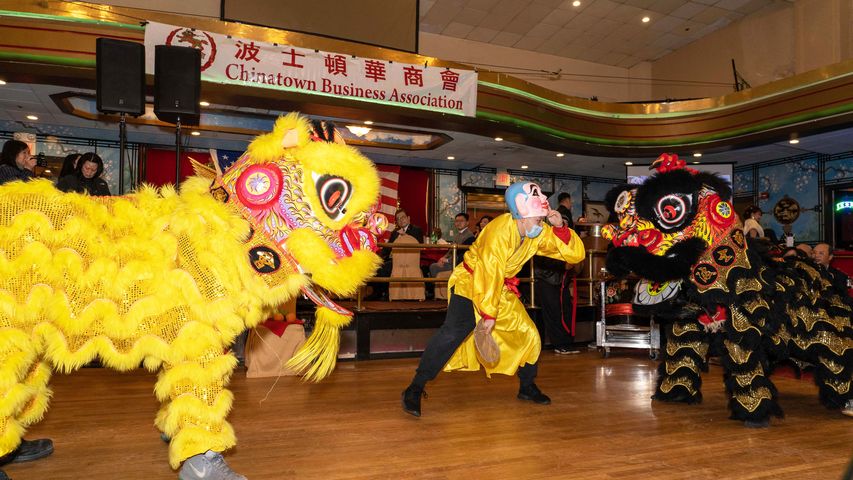 3/23 Boston Chinatown Business Association's Lunar New Year Banquet - 疫情後波士頓首場春宴 華商會熱鬧慶虎年