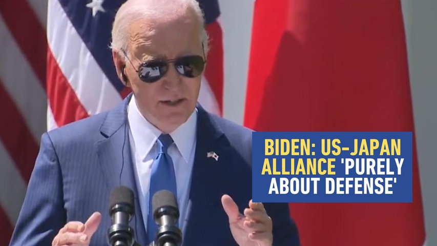 Biden: US-Japan Alliance 'Purely About Defense'