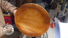 Woodturning a Burr Elm Bowl
