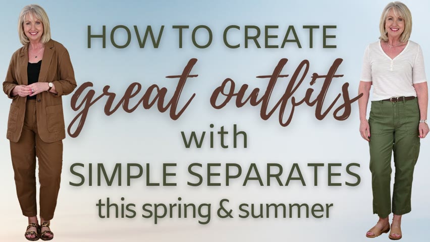How to Create Great Outfits from Simple Separates this Spring and Summer