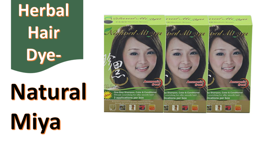Natural Mi Ya Hair Color, Herbal Hair Dye & Hair Nutritions | natural hair dye products
