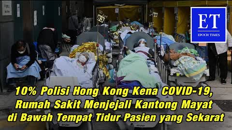10% Polisi Hong Kong Kena COVID-19, Rumah Sakit Jejali Kantong Mayat di Bawah Tempat Tidur Pasien