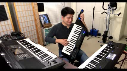 Epic Chinese Music - Tony Chen - Glorious Celebration Of Heaven & Earth - on 3 keyboards
