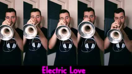 Borns - Electric Love Played on Trumpet (Huge Multitrack Cover!)