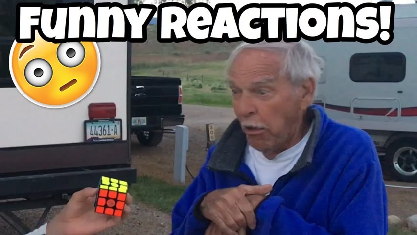 Solving Rubik's Cube For People Pt. 2!! *FUNNY REACTIONS*