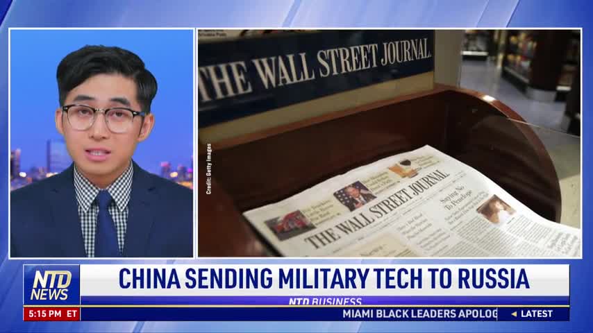 China Sending Military Tech to Russia