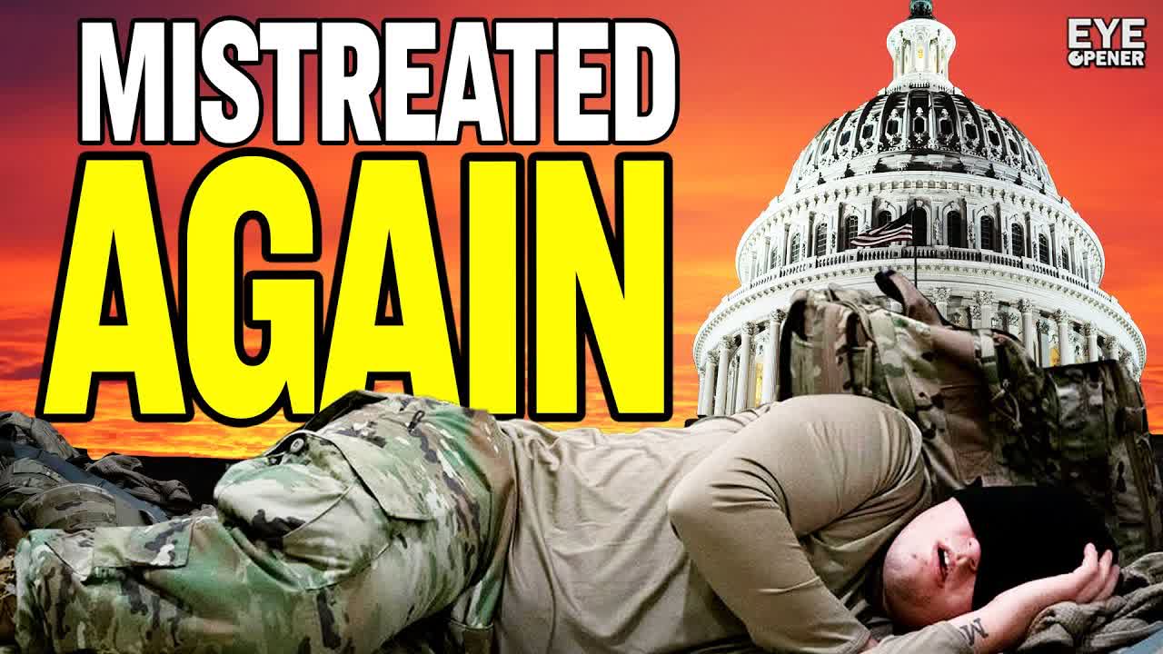 DC National Guard still sleeping in cold garage; Biden admin leaked to NYT about Trump's health