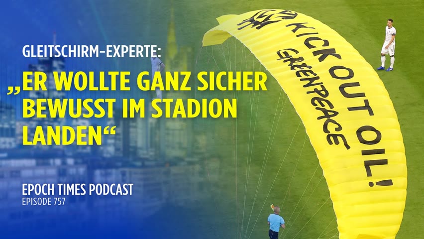 Greenpeace-Flug ins Münchner EM-Stadion: Experte widerspricht Notlande-These