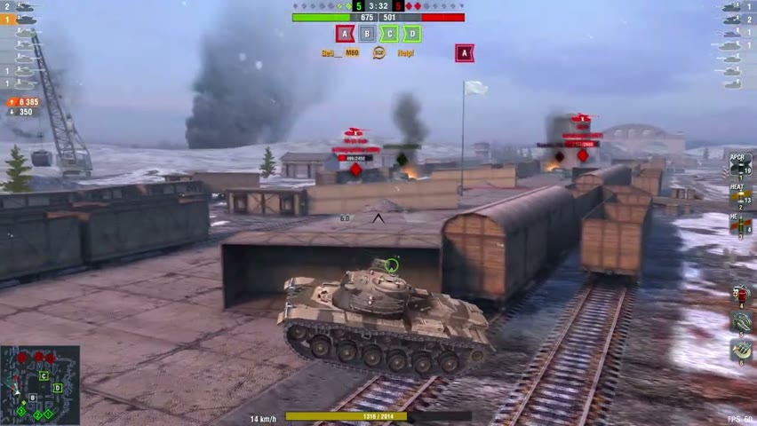 M60 8026DMG 3Kills | World of Tanks Blitz | Geli__
