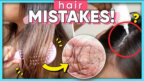 🚿 Everyday Hair Mistakes We Make Leading to HAIR LOSS, DANDRUFF & SPLIT ENDS! 💦