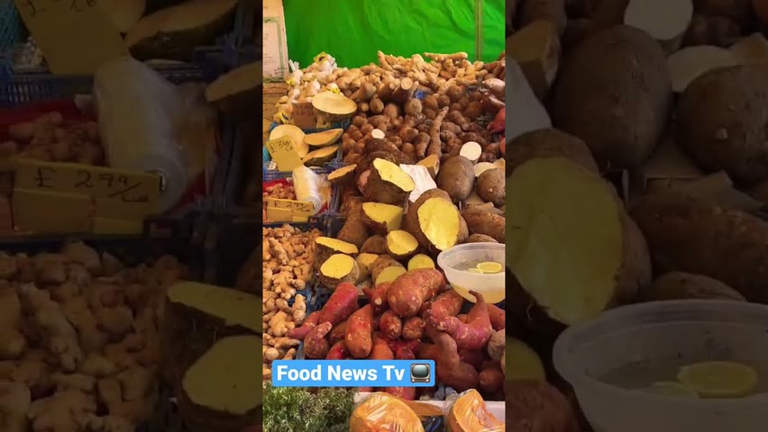 Jamaican Food In The UK food market  | Food News Tv