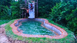 Build Brick Swimming Pool For Summer Full movie