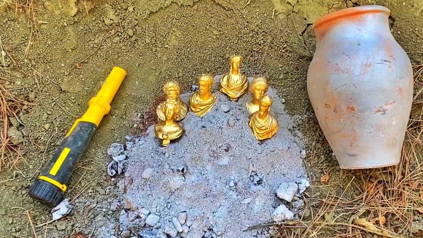 Treasure Finding Moment / I Found a Golden Statue