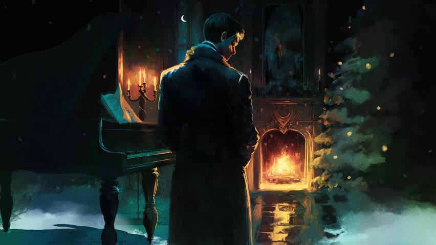 You are a villain who hates Christmas - Dark Christmas Piano Music | "Silent Night" | 1 Hour