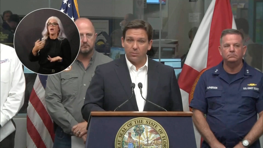 LIVE: Florida Governor Updates on Preparations for Hurricane Ian