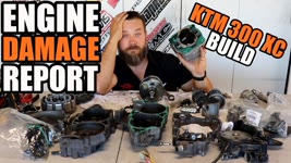 KTM 300 XC build - Engine Teardown