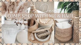 Come Shop with me: Boho Home Decor, HomeGoods / HomeSense & Haul