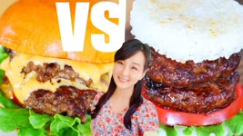 2 Tastiest Burger Recipes, Smash Burgers VS Rice Burgers! 🍔🍔 CiCi Li - Asian Home Cooking Recipes