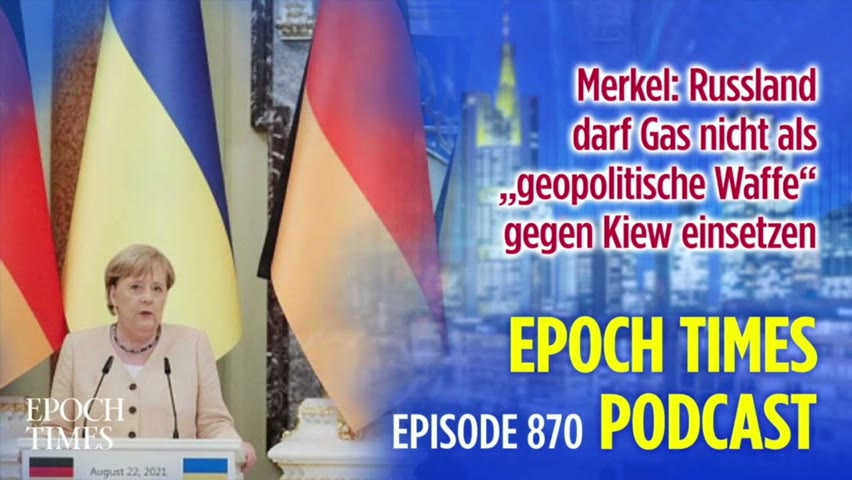 Merkel: Russland darf Gas nicht als „geopolitische Waffe“ gegen Kiew einsetzen