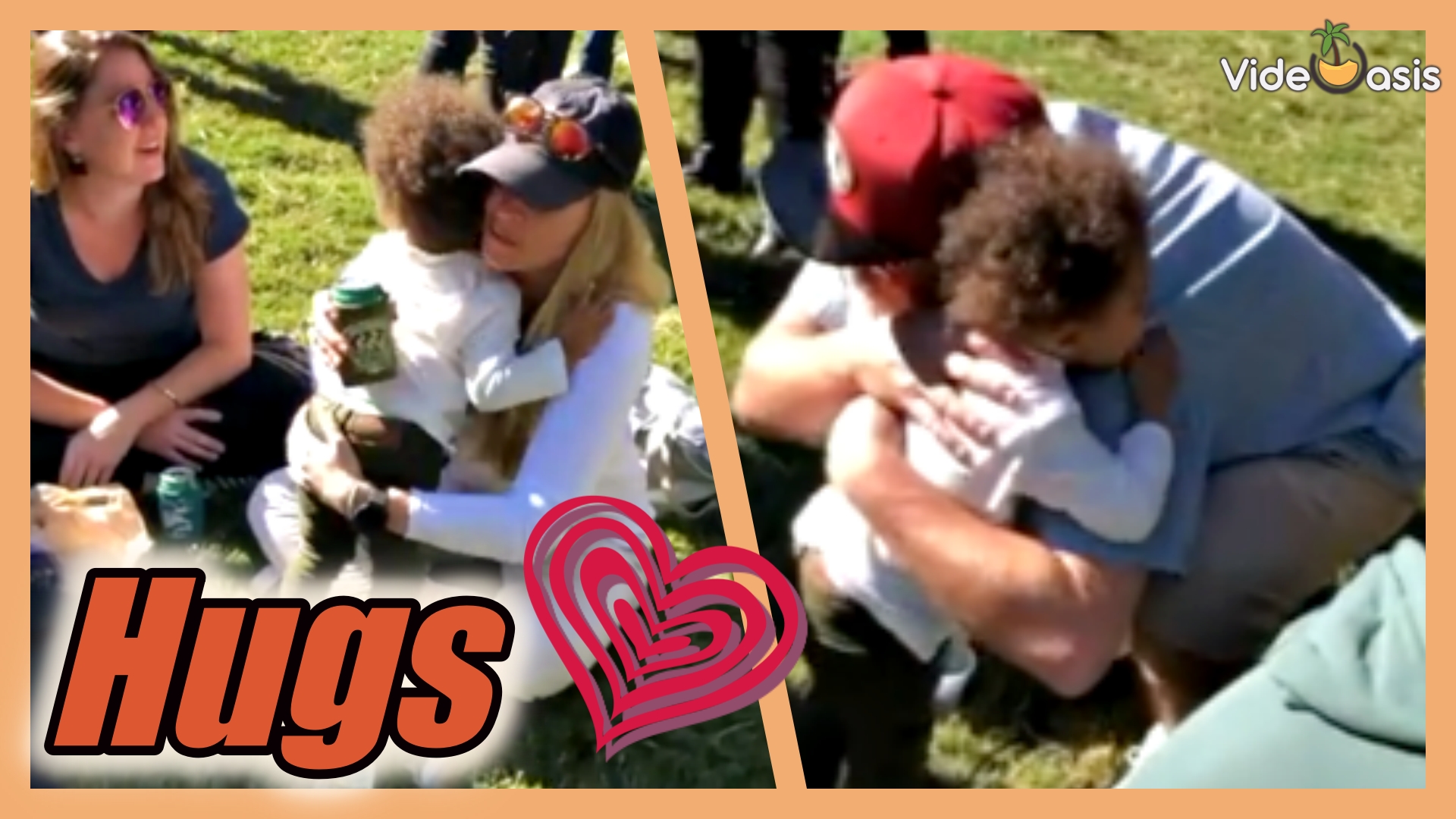 Little Boy Gives Goodbye Hug to Everyone｜VideOasis