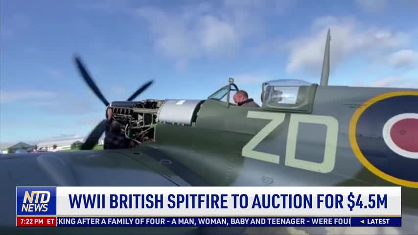 WWII British Spitfire to Auction For $4.5 Million