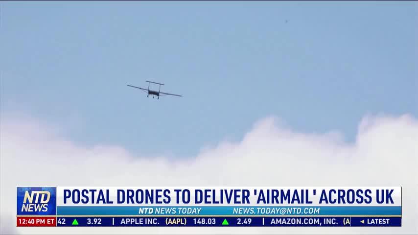 Postal Drones to Deliver 'Airmail' Across UK