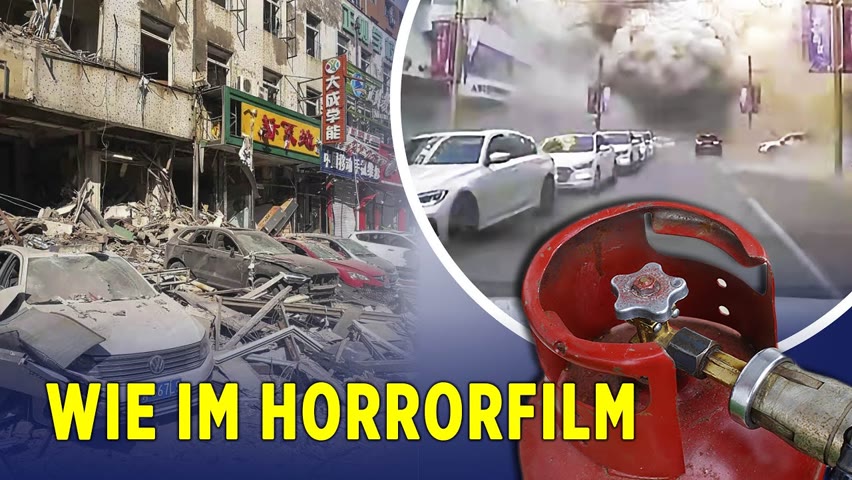 China: Gasexplosion erschüttert Stadtviertel – mindestens vier Tote