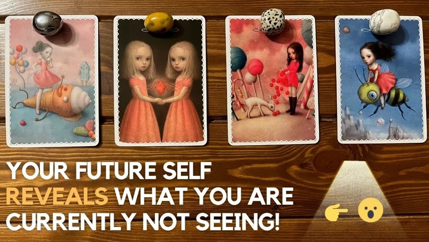 Your future self reveals what you are currently not seeing! ✨ 👉 🔮 👀✨ | Pick a card