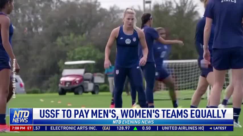 USSF to Pay Men's, Women's Teams Equally