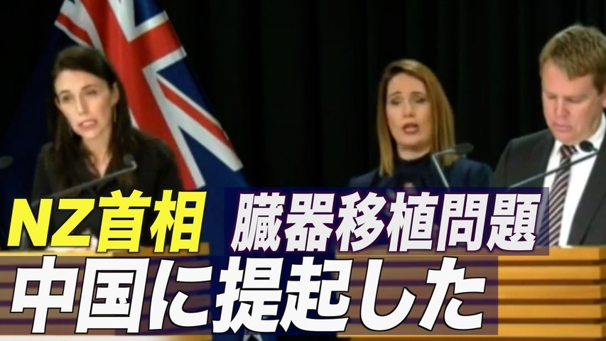 NZ与党議員が中共の強制臓器摘出を批判 首相「中国に臓器移植の問題を提起した」