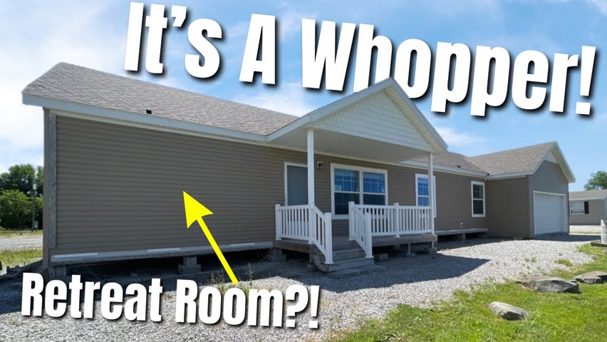MASSIVE 4 Bedroom Modular Home That ABSOLUTELY Has It All!