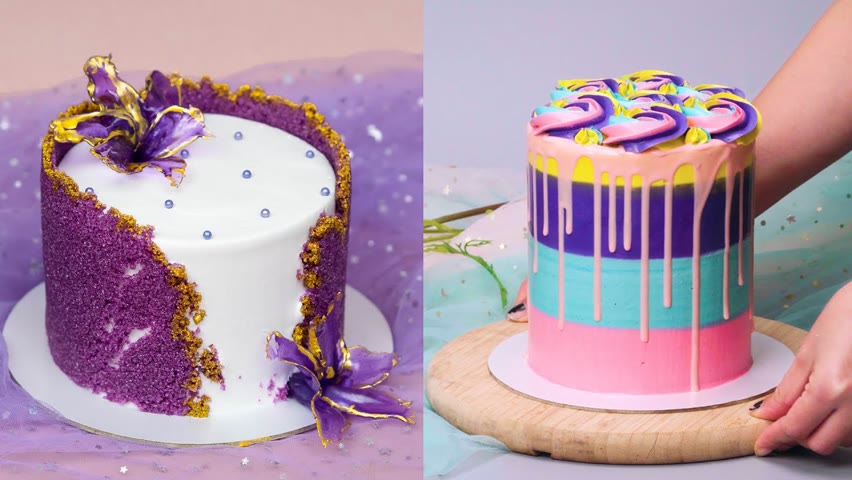 More Colorful Cake Decorating Compilation |  Most Satisfying Cake Videos