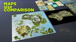 Video game MAPS - 3D comparison