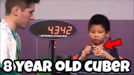 Chan Hong Lik Is A Beast! (8 Year Old Cuber)