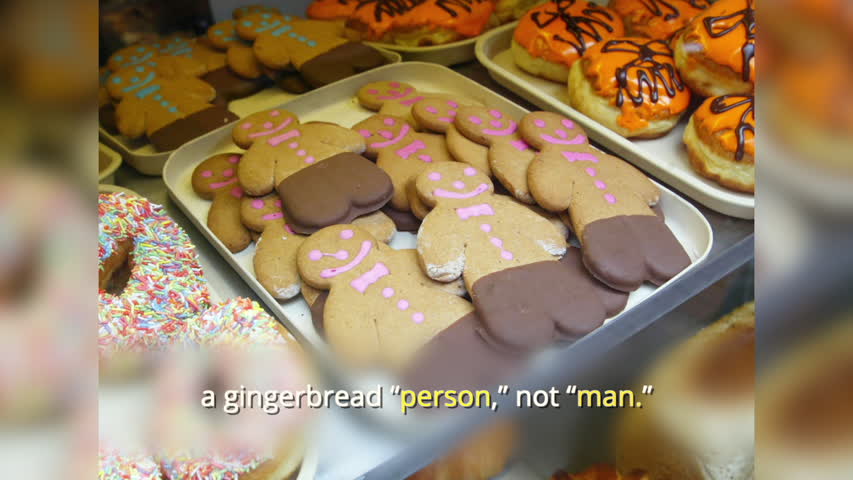 England Bakery Asks Customers to Order Gingerbread ‘Person'– Not ‘Man’ 