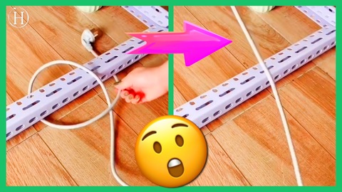 How to Free Plug Cable Trapped Under Table | Humanity Life