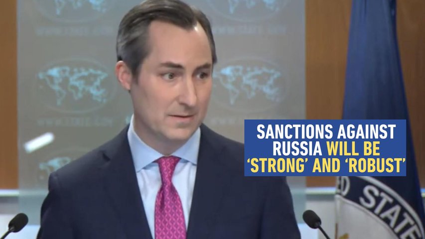 State Dept: 'Strong, Robust Package' of Sanctions Will be Placed on Russia