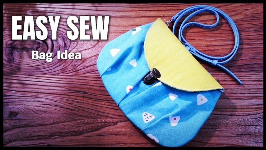 EASY Sew Bag Idea┃HandyMumLin Sewing Project