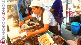 Street Food In BANGKOK Thailand | The Stalls at University Campus