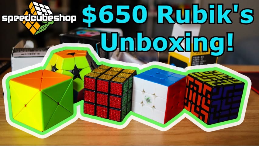 $650 Unboxing from SpeedCubeShop!